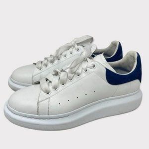 ALEXANDER MCQUEEN Oversized raised-sole leather trainer Sneakers Men’s Size 11